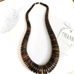 Boho Coconut Shell Necklace